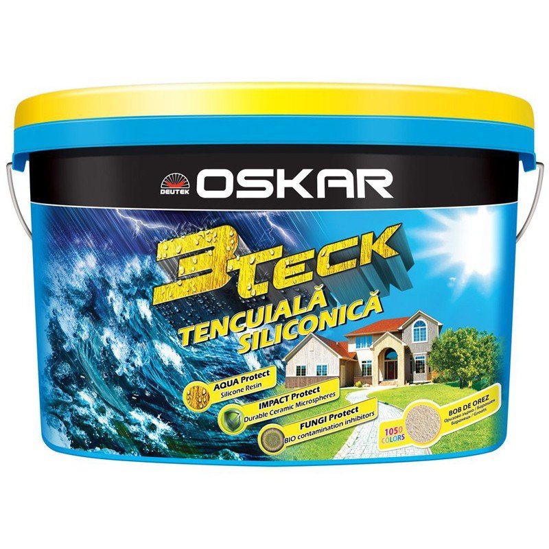 Tencuiala decorativa Oskar 3TECK bob de orez